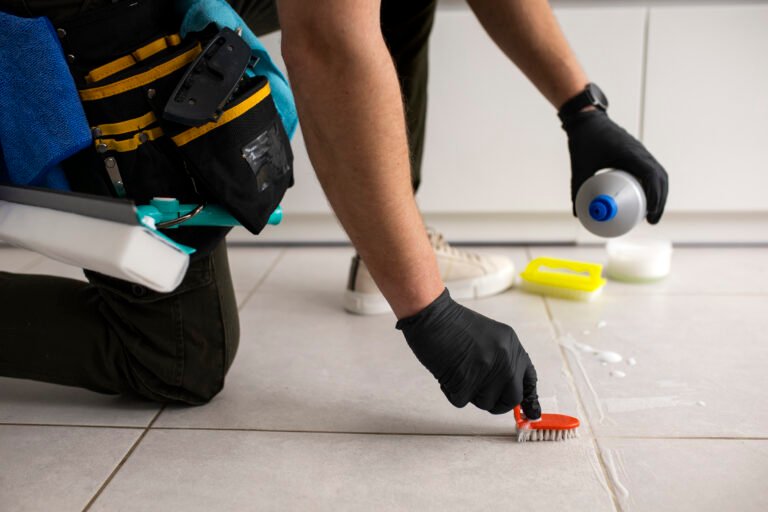 Floor Tiles Cleaning